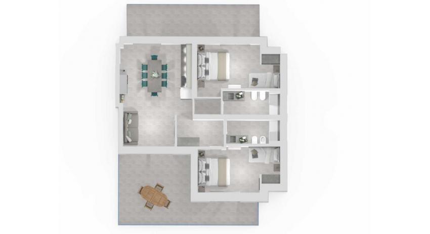 appartamenti NASHIRA: C8/B - planimetria